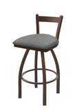 821 Catalina Low Back Swivel Stool Graph Alpine