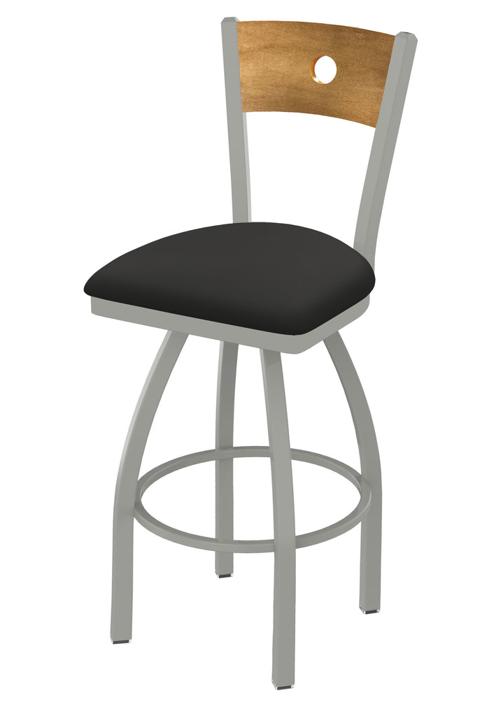 830 Voltaire Swivel Stool Canter Iron