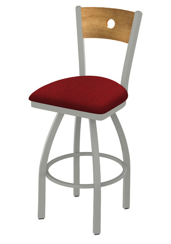 830 Voltaire Swivel Stool Graph Ruby