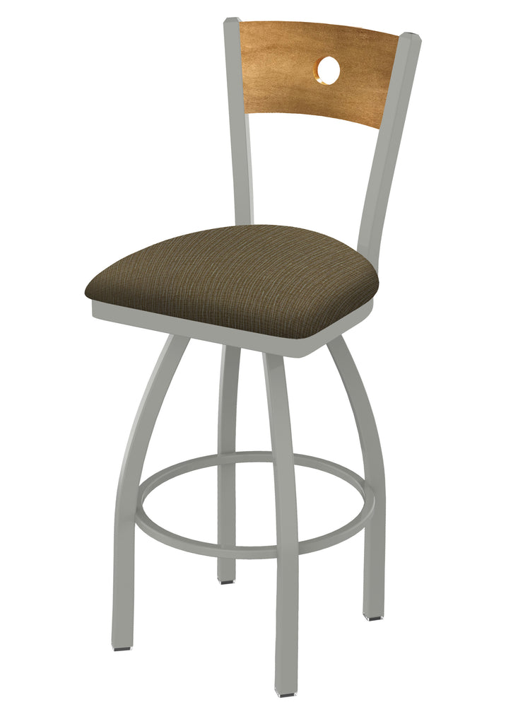 830 Voltaire Swivel Stool Graph Cork