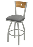 830 Voltaire Swivel Stool Graph Alpine