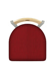 830 Voltaire Swivel Stool Graph Ruby