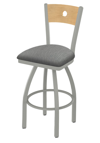 830 Voltaire Swivel Stool Graph Alpine