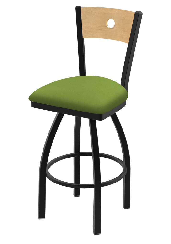 830 Voltaire Swivel Stool Canter Kiwi Green