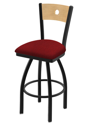 830 Voltaire Swivel Stool Graph Ruby