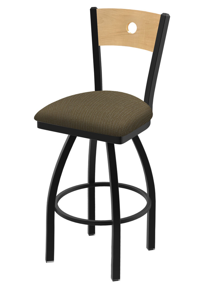 830 Voltaire Swivel Stool Graph Cork