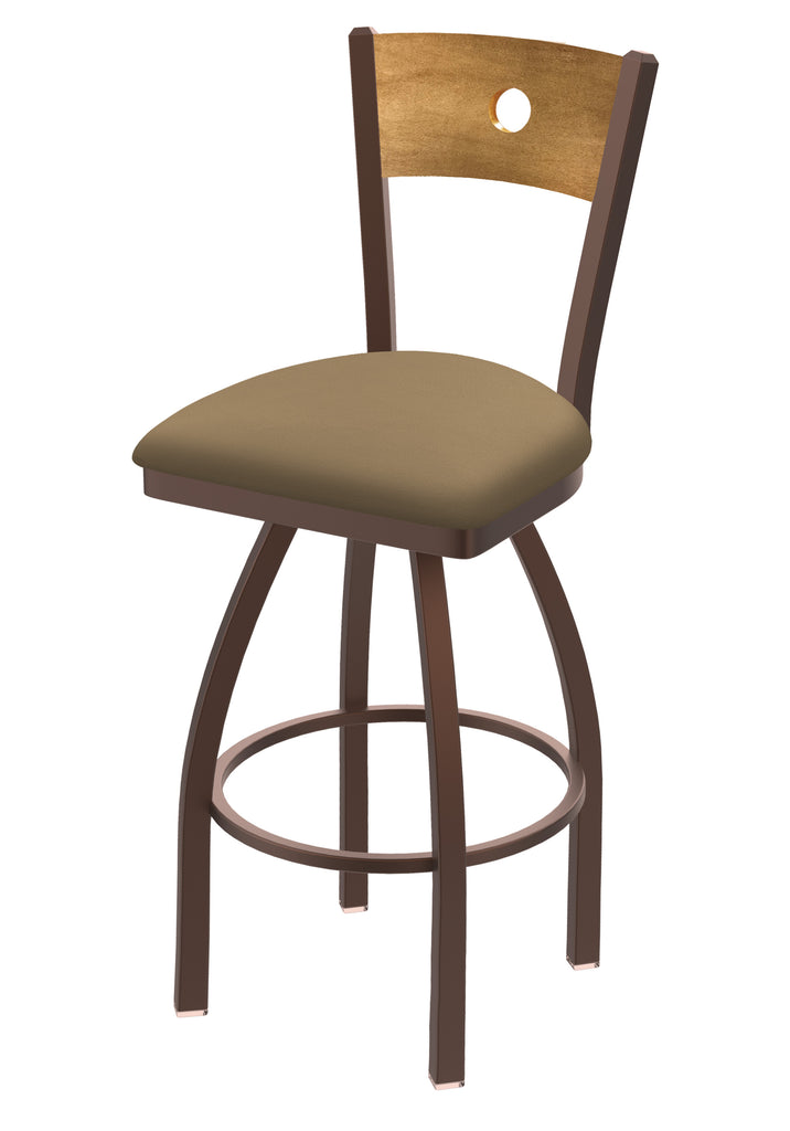 830 Voltaire Swivel Stool Canter Sand