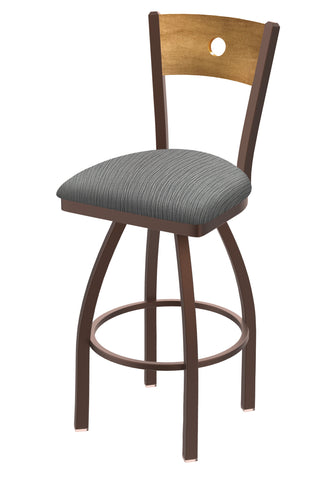 830 Voltaire Swivel Stool Graph Alpine