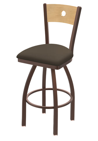 830 Voltaire Swivel Stool Canter Earth