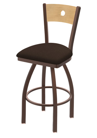 830 Voltaire Swivel Stool Rein Coffee