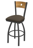 830 Voltaire Swivel Stool Canter Earth