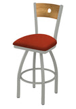 830 Voltaire Swivel Stool Graph Poppy