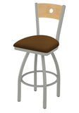 830 Voltaire Swivel Stool Canter Thatch