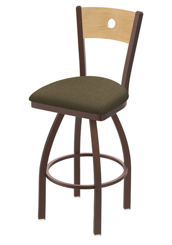 830 Voltaire Swivel Stool Graph Cork