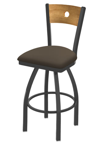 830 Voltaire Swivel Stool Canter Earth