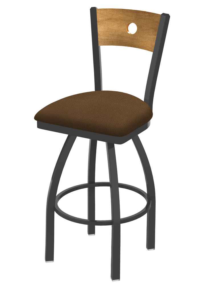 830 Voltaire Swivel Stool Rein Thatch