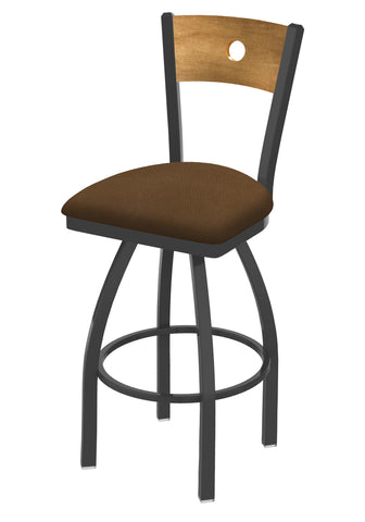 830 Voltaire Swivel Stool Rein Thatch