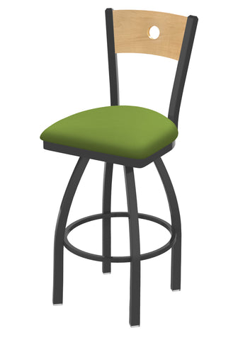 830 Voltaire Swivel Stool Canter Kiwi Green