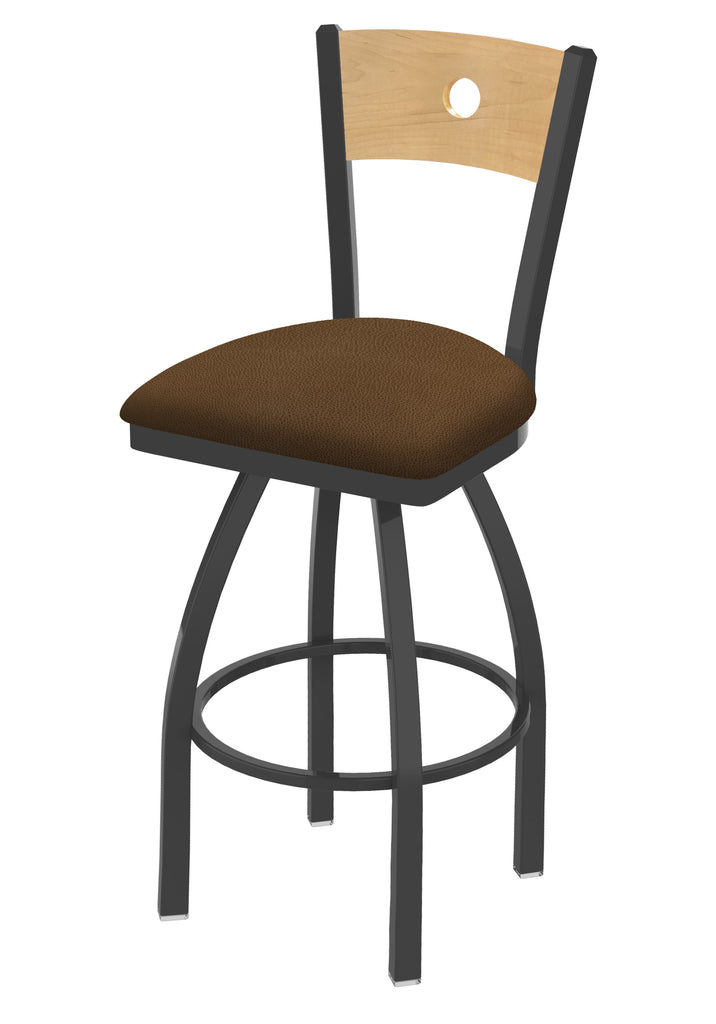 830 Voltaire Swivel Stool Rein Thatch