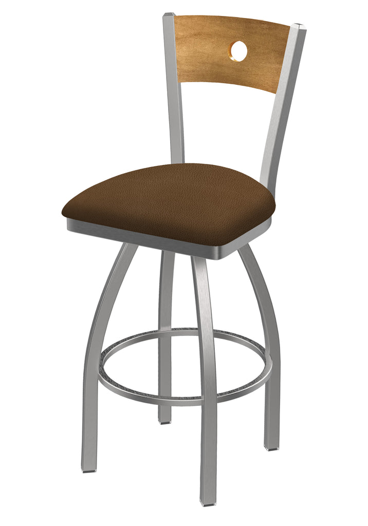 830 Voltaire Swivel Stool Rein Thatch