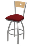 830 Voltaire Swivel Stool Graph Ruby