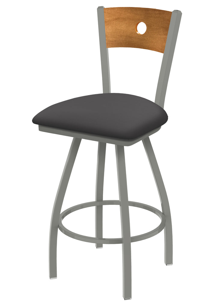 830 Voltaire Swivel Stool Canter Storm