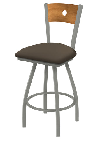 830 Voltaire Swivel Stool Canter Earth