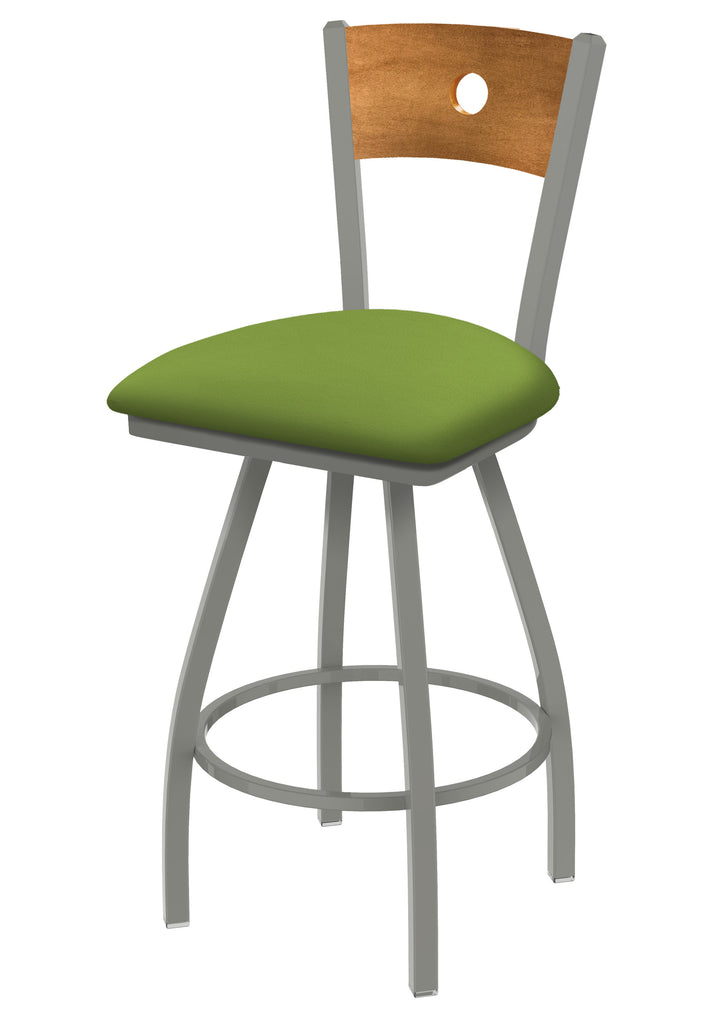 830 Voltaire Swivel Stool Canter Kiwi Green