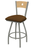 830 Voltaire Swivel Stool Canter Thatch