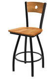 830 Voltaire Swivel Stool Medium Maple