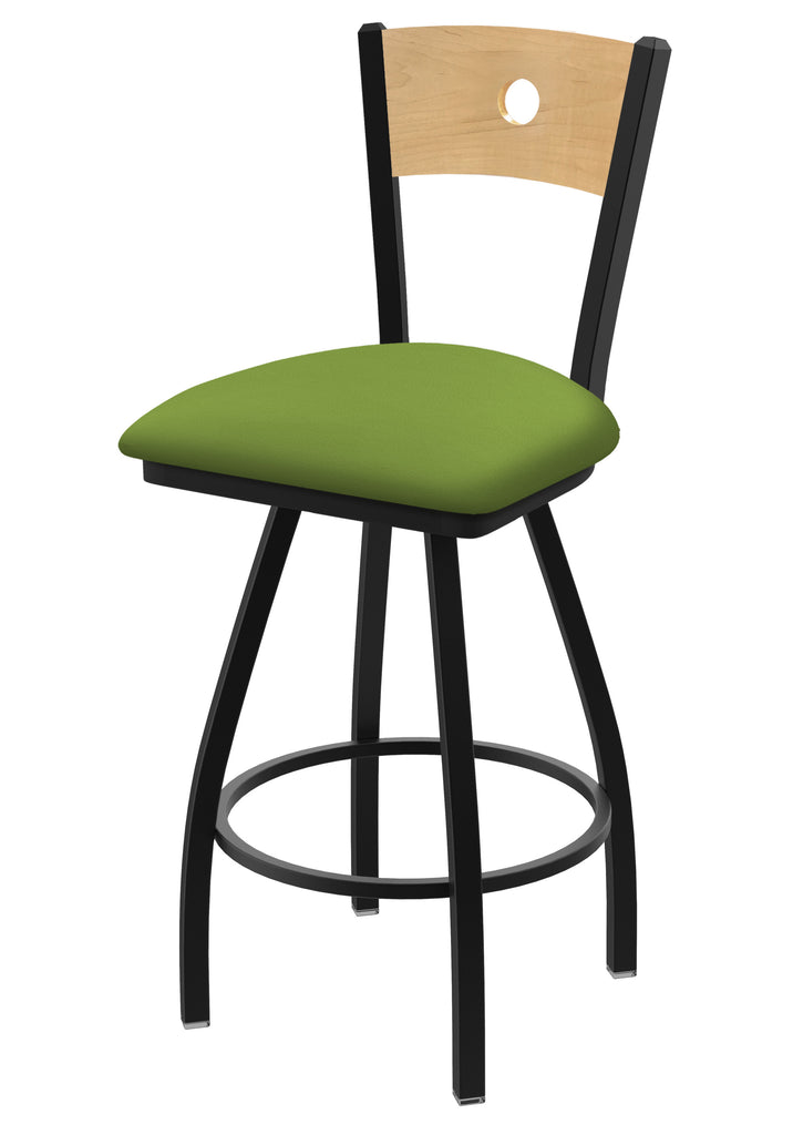 830 Voltaire Swivel Stool Canter Kiwi Green