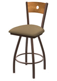 830 Voltaire Swivel Stool Canter Sand