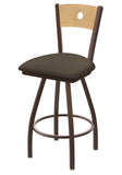 830 Voltaire Swivel Stool Canter Earth