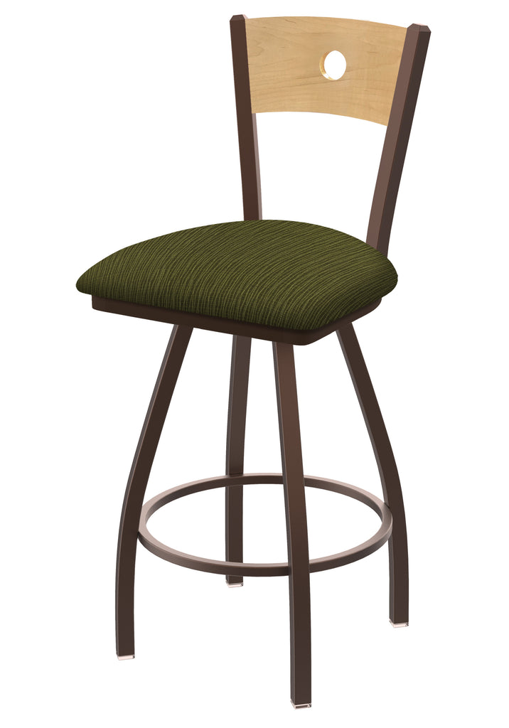 830 Voltaire Swivel Stool Graph Parrot