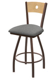 830 Voltaire Swivel Stool Graph Alpine