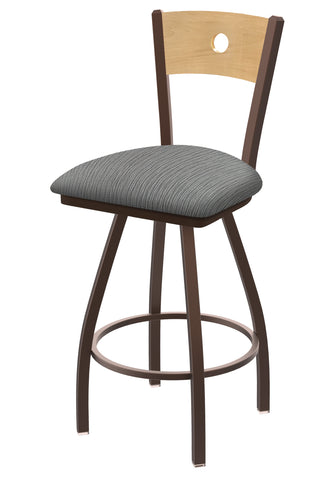 830 Voltaire Swivel Stool Graph Alpine