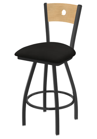 830 Voltaire Swivel Stool Canter Espresso