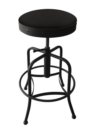 Industrial Adjustable Stool-canter Espresso