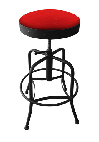 Industrial Adjustable Stool-canter Red