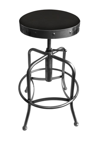 Industrial Adjustable Stool-canter Espresso