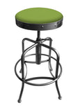 Industrial Adjustable Stool-canter Kiwi Green