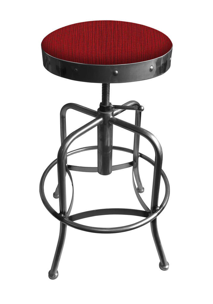 Industrial Adjustable Stool-graph Ruby