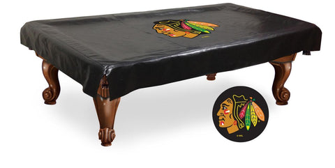 Chicago Blackhawks Billiard Table Cover