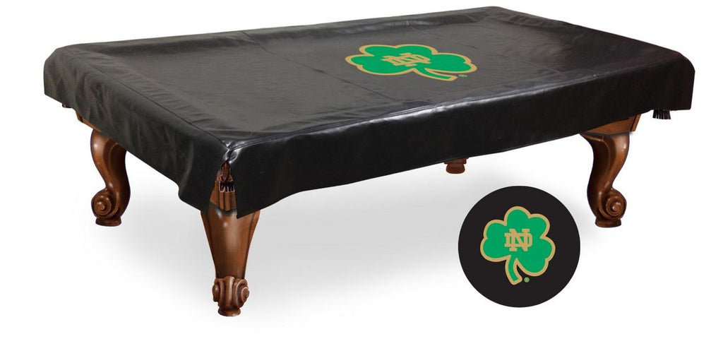 Notre Dame (shamrock) Billiard Table Cover