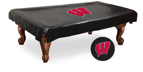 Wisconsin "w" Billiard Table Cover