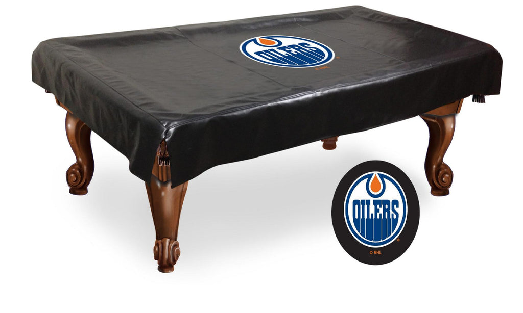 Edmonton Oilers Billiard Table Cover