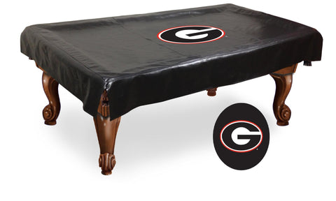 Georgia "g" Billiard Table Cover