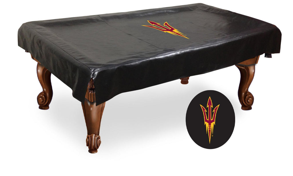 Arizona State Billiard Table Cover With Pitchfork Logo