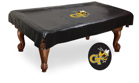 Georgia Tech Billiard Table Cover