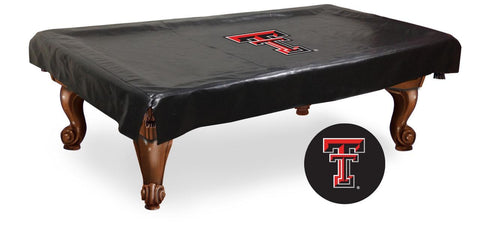 Texas Tech Billiard Table Cover